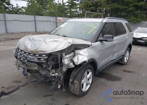 2017 Ford Explorer Xlt z USA, uszkodzony, nr VIN 1FM5K8D89HGC35588